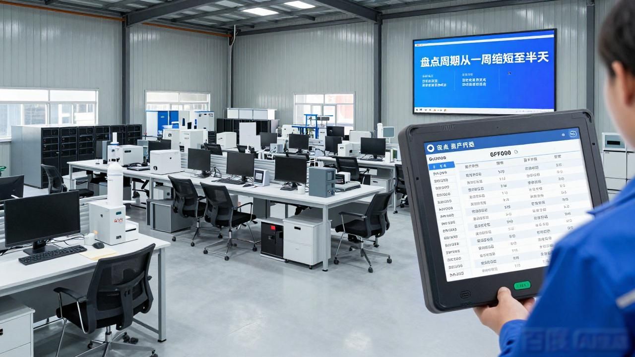 固定资产盘点工具_固定资产盘点系统RFID批量识别优势_固定资产盘点流程优化方案