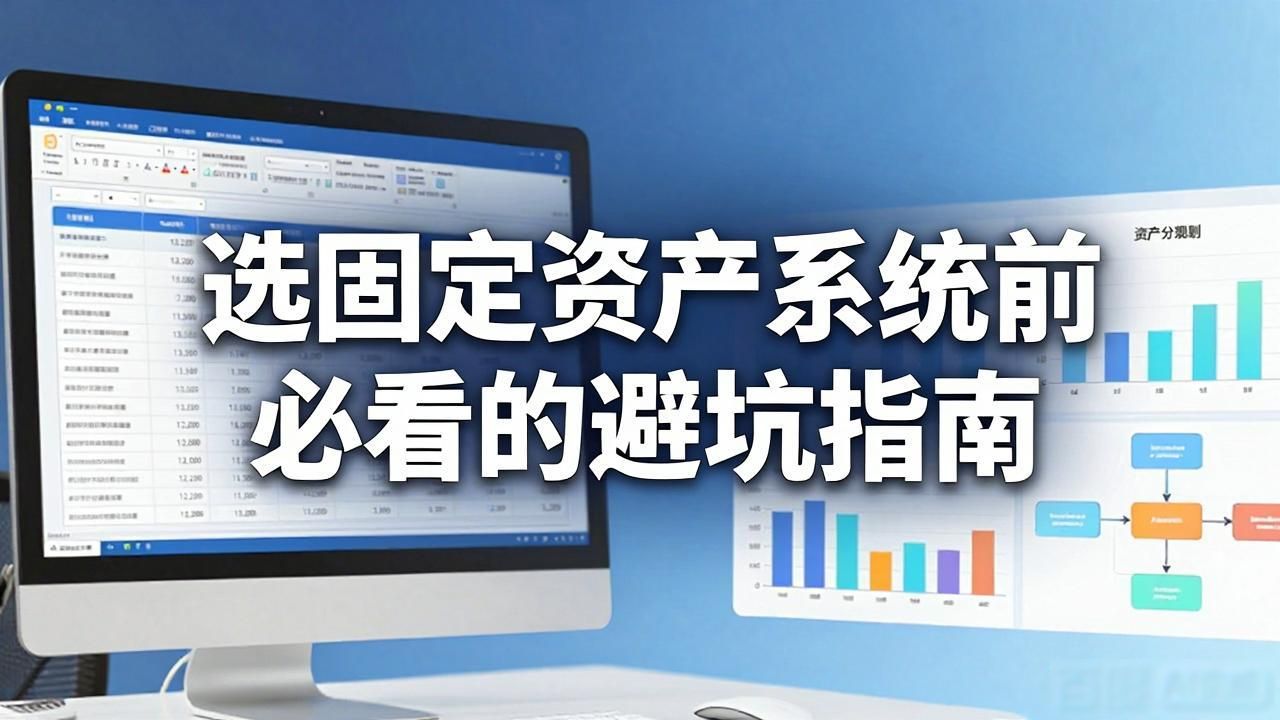 固定资产管理系统选型避坑指南_固定资产管理指引_固定资产管理原则有哪些
